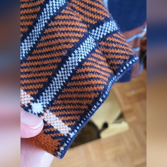 Max Studio Tartan Coat - Medium - Picture 5 of 6